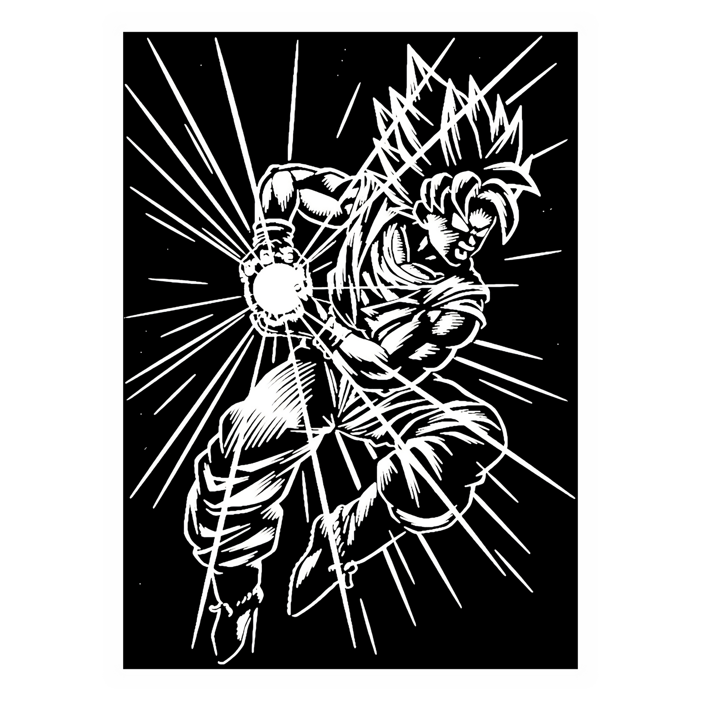 Goku Epry Aluminium Bild.