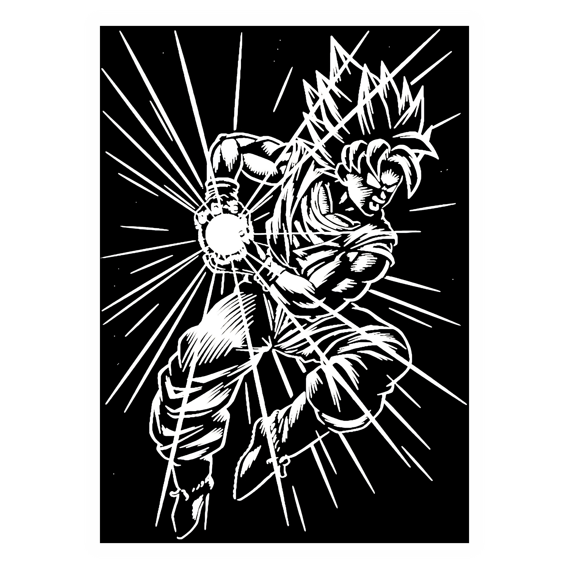 Goku Epry Aluminium Bild.