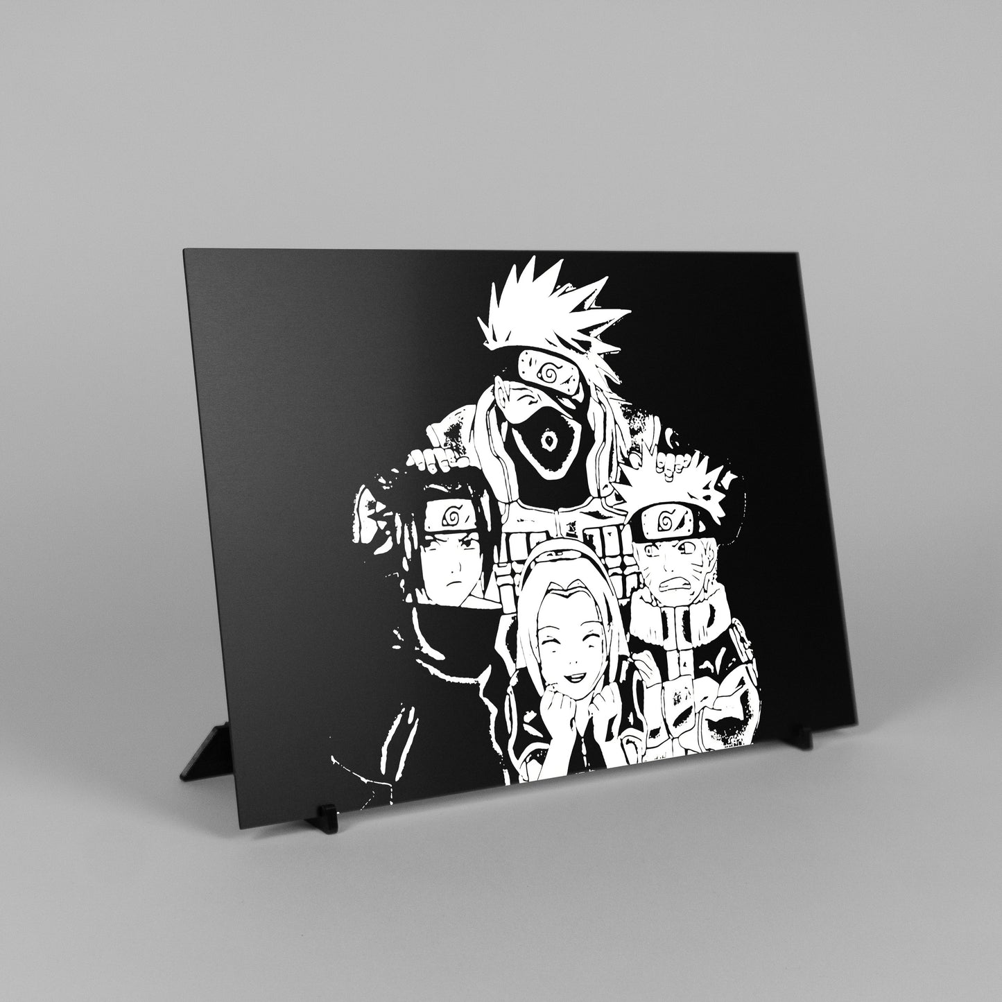 Naruto Team 7 Epry Aluminium Bild.